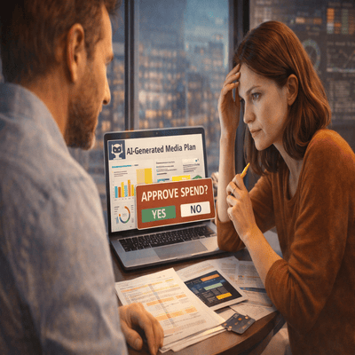AI Can Write the Media Plan But It Still Can’t Pull the Trigger on the Spend
